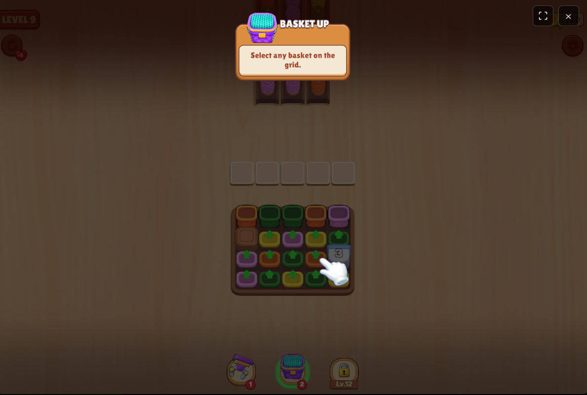 Using the box extractor tool to clear space