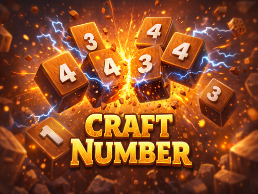 Craft Number Game Promotional Icon