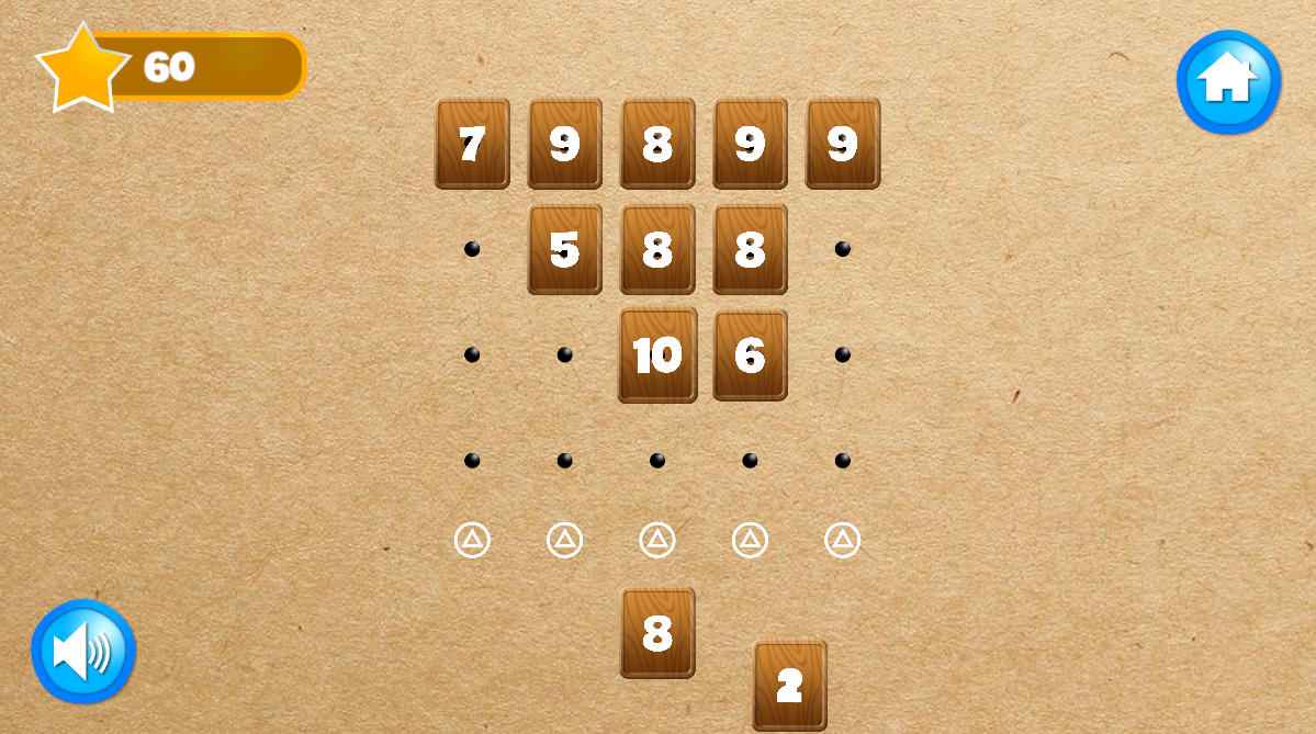 Numbers that exceed the target stacking up and causing gridlock