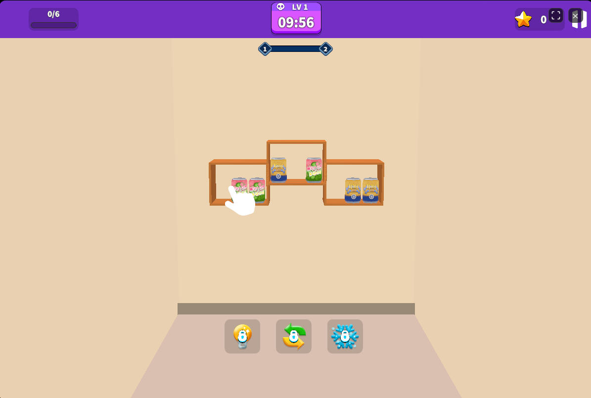 Goods Triple Sort basic operation guide and shelf layout
