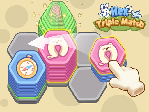 Hex Triple Match Game Icon