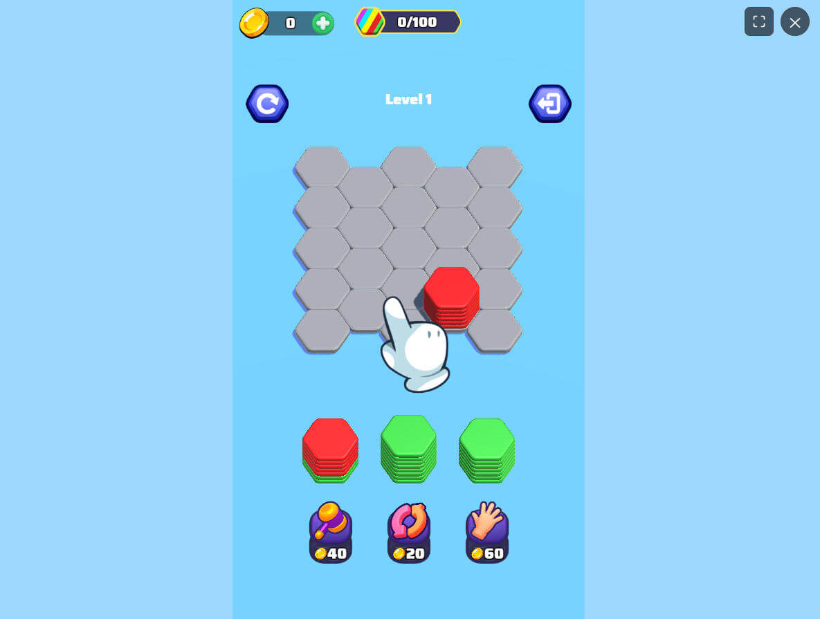 Hexa Sort 3D Basic Gameplay Guide