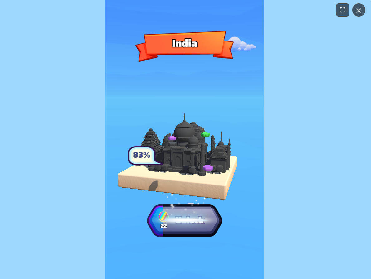 Hexa Sort 3D Town Building and Rewards