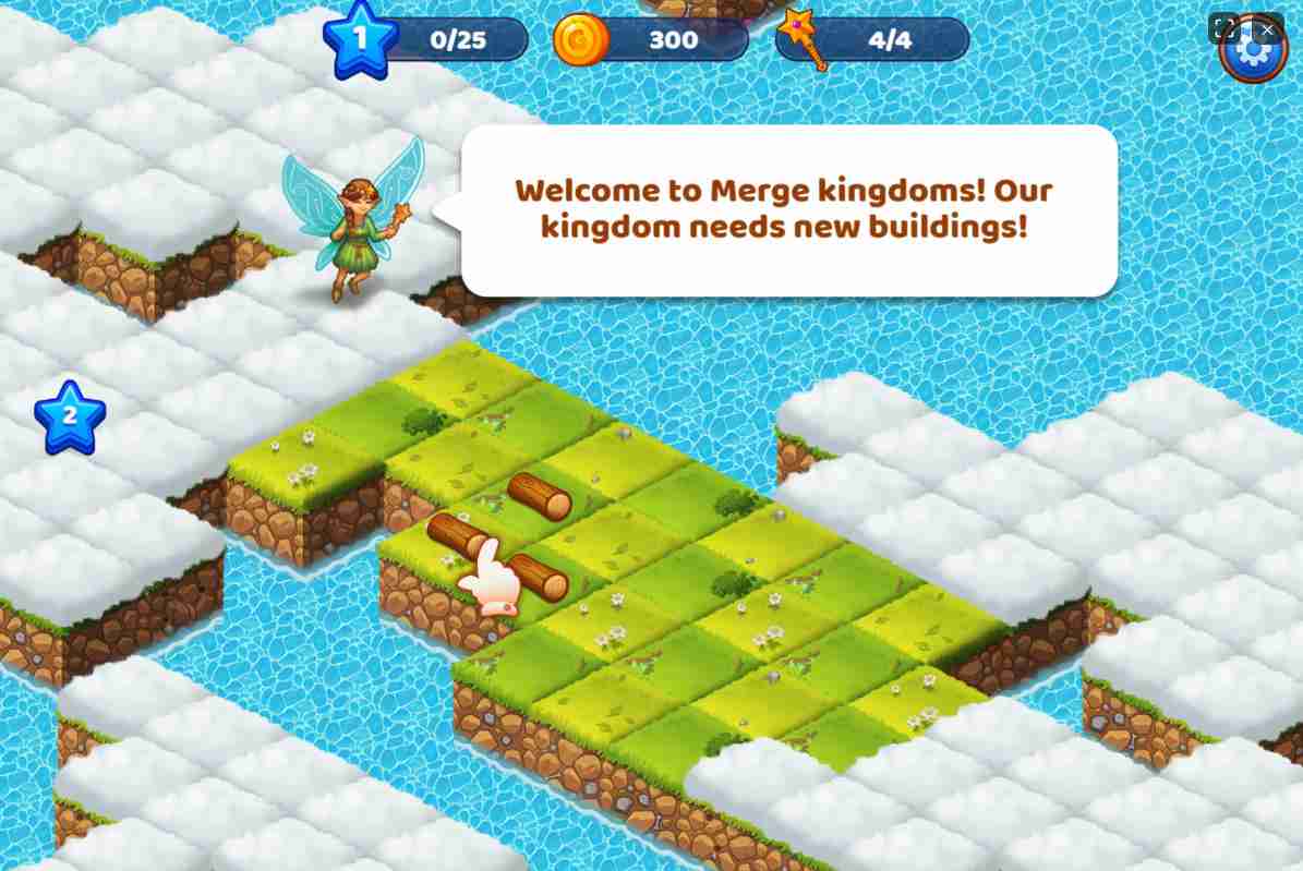 Basic merging mechanics and the rule of adjacency in Merge World