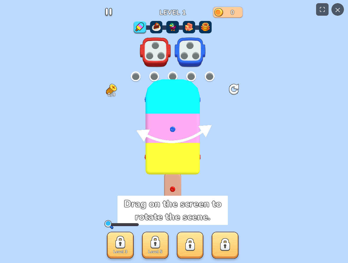 Screw Master 3D Gameplay Mechanics showing plates and screws