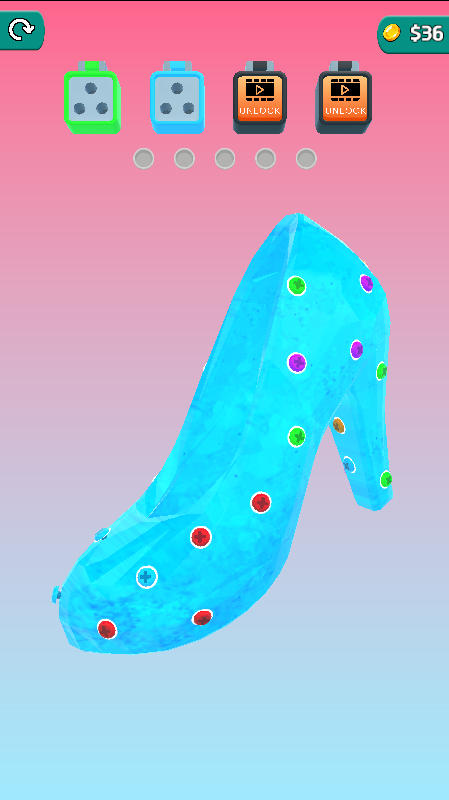 Screw Out 3D High Heel Level Strategy