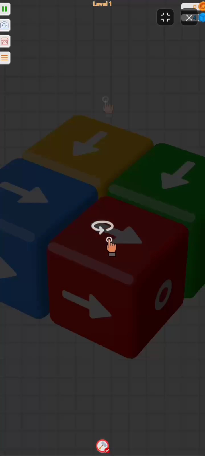 Tap Out: Block Escape gameplay rules overview and 3D camera control mechanics