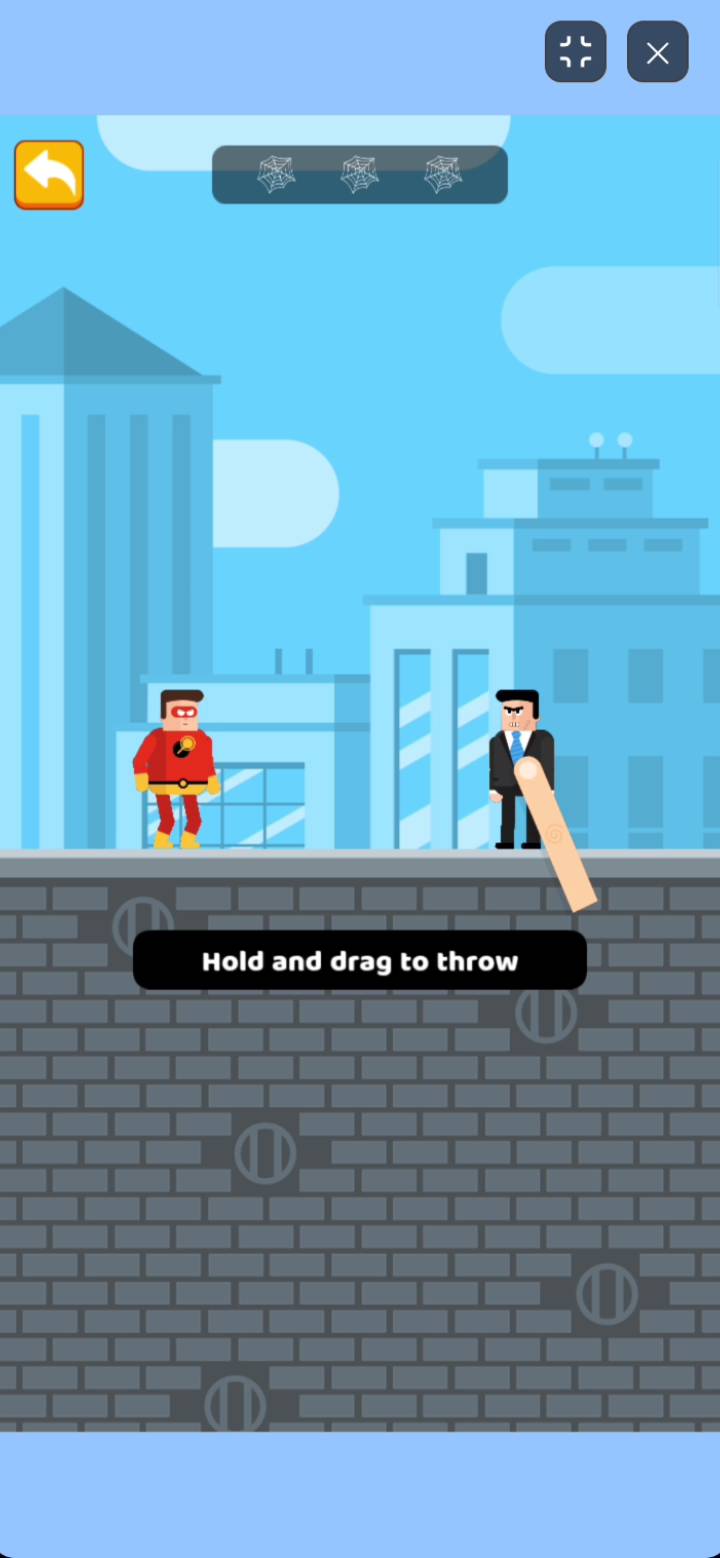 Basic telekinesis and throwing mechanics in The Superhero League