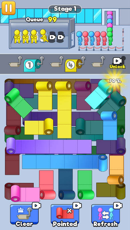 Using the Swap power-up to change customer order